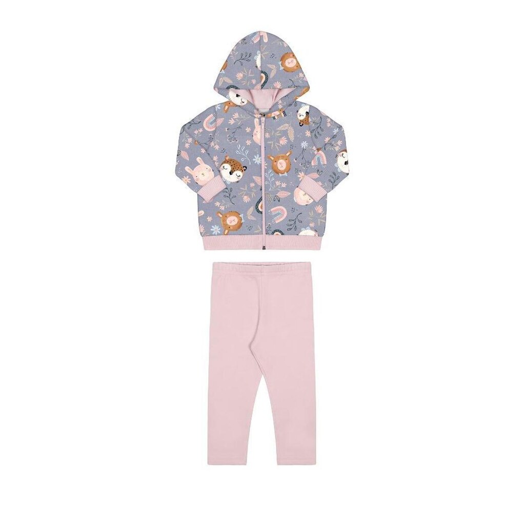 Conjunto Inverno Menina Com Capuz Alalazoo Ref. 66105