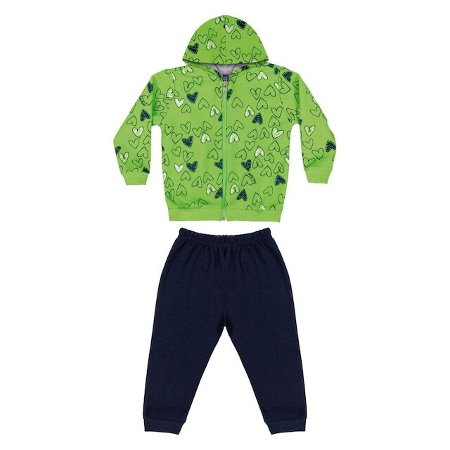 Conjunto Jaqueta e Calça Bebê Menina Bee Loop