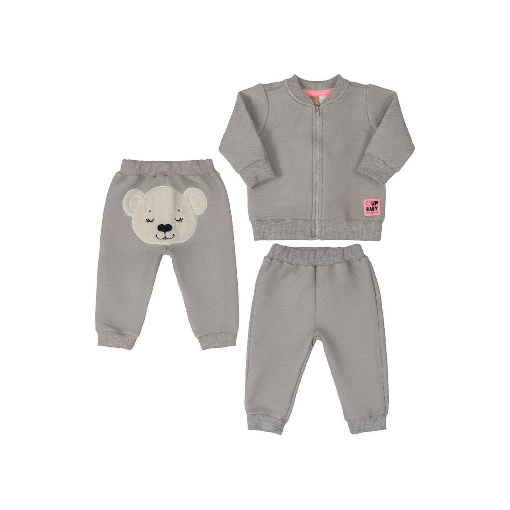 Conjunto Jaqueta e Calça com Bordado Up Baby