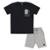 Conjunto Juvenil Menino - - 50873-51 - Preto