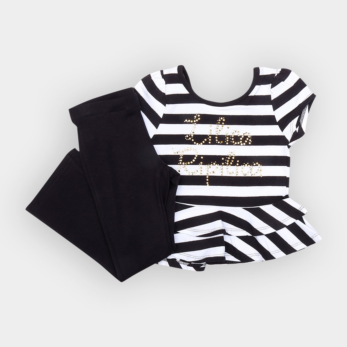 conjunto flare infantil