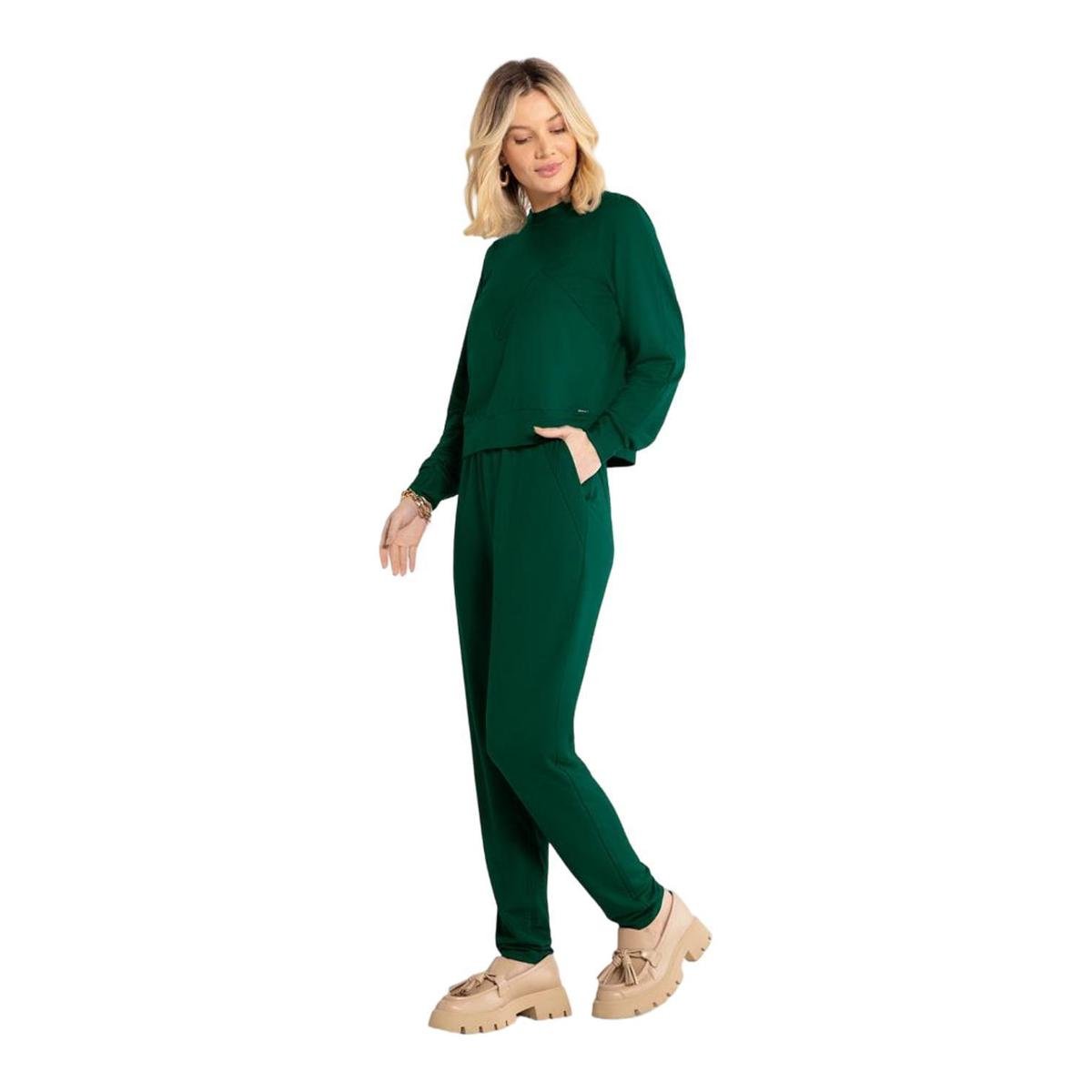 Conjunto Lunender Moletom Feminino em promoção na Netshoes!