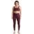 Conjunto Lupo Sports Max Top + Legging Sem Costura Cor:;Tamanho:P;Gênero:Feminino - Roxo