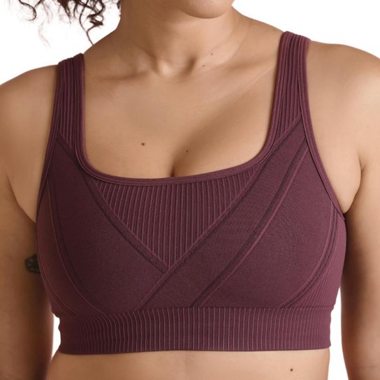 Conjunto Lupo Sports Max Top + Legging Sem Costura Cor:;Tamanho:P;Gênero:Feminino