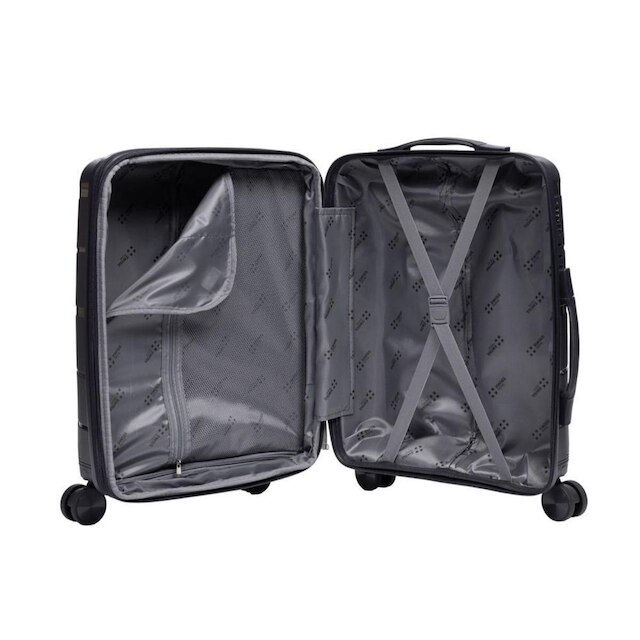 Conjunto malas de viagem polipropileno Barcelona Swiss Move Preto