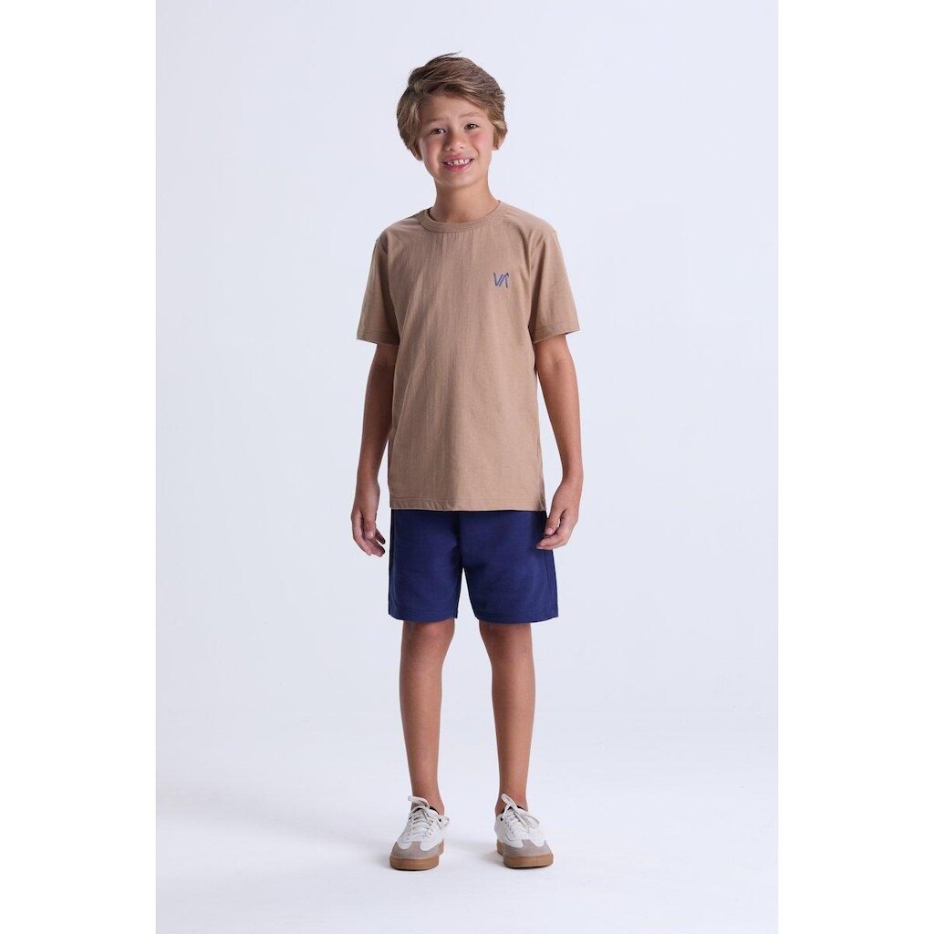 Conjunto Masculino Infantil de Verão Básico VA