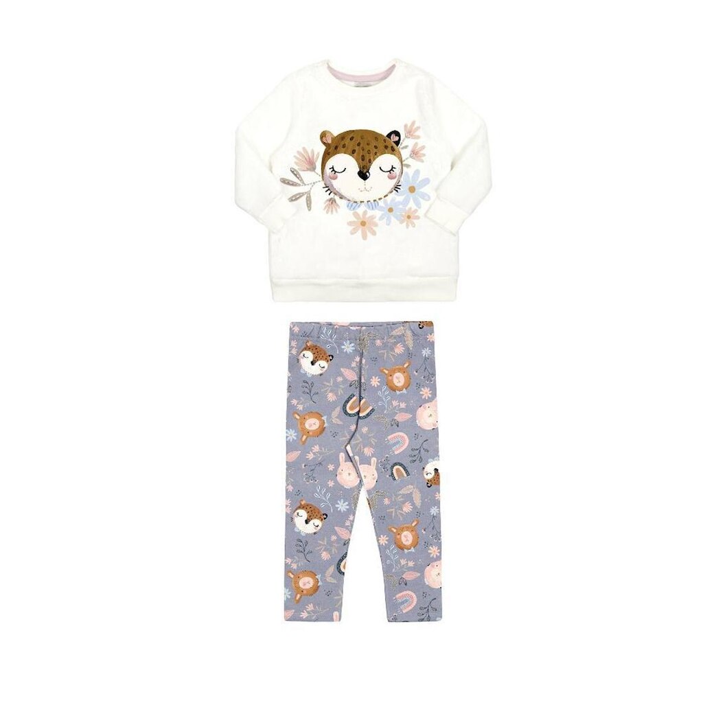 Conjunto Menina Blusão em Pelo P ao 3 Alakazoo Ref. 66100
