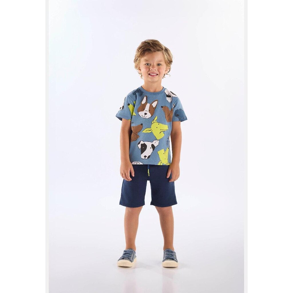 Conjunto Menino Camiseta e Bermuda Up Baby