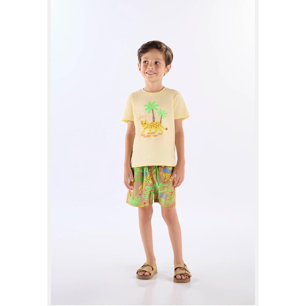 Conjunto Menino Camiseta e Short Up Baby