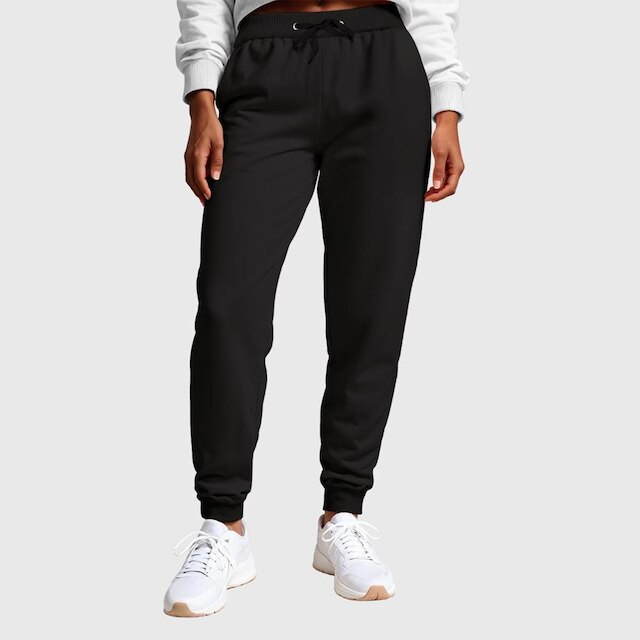 Conjunto Moletom Blusa Canguru + Calça Feminina Lisa
