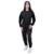 Conjunto Moletom Feminino Liso Fechado Preto - Preto