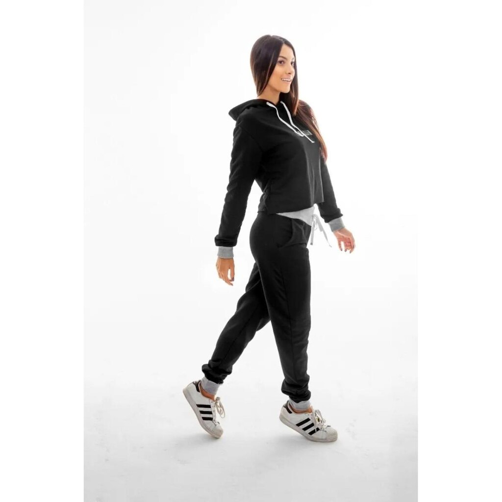 Conjunto Moletom Flanelado Feminino BYG Bruna