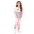 Conjunto Moletom Infantil felpudo Feminino com jaqueta capuz e calça Cor:;Tamanho:10;Gênero:Mulher - Rosa