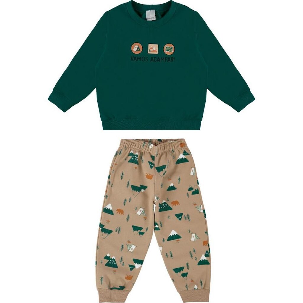 Conjunto Moletom Infantil Menino Malwee 1/3 Ref. 116666