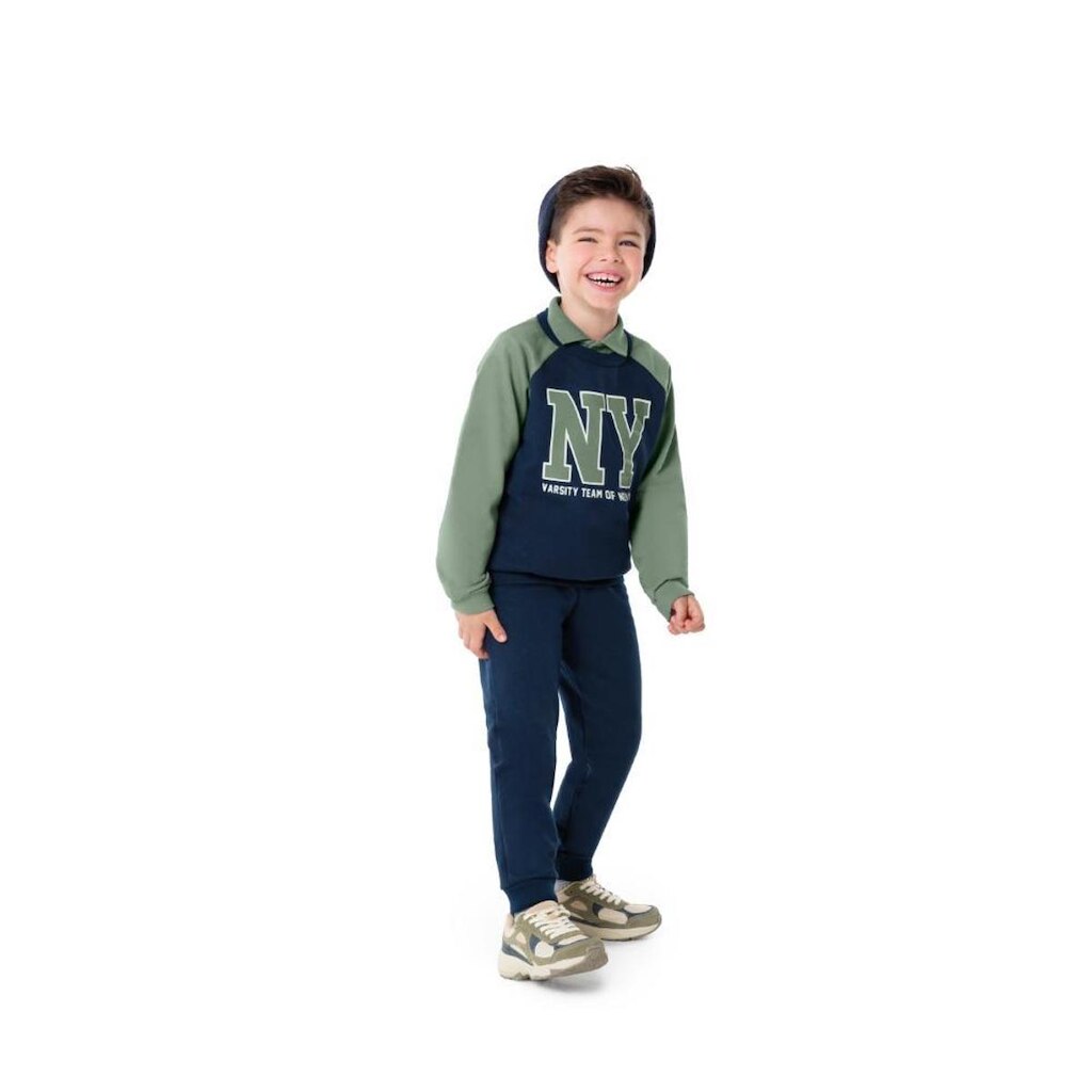 Conjunto Moletom Infantil Menino Malwee Kids 4/8 Ref. 116776