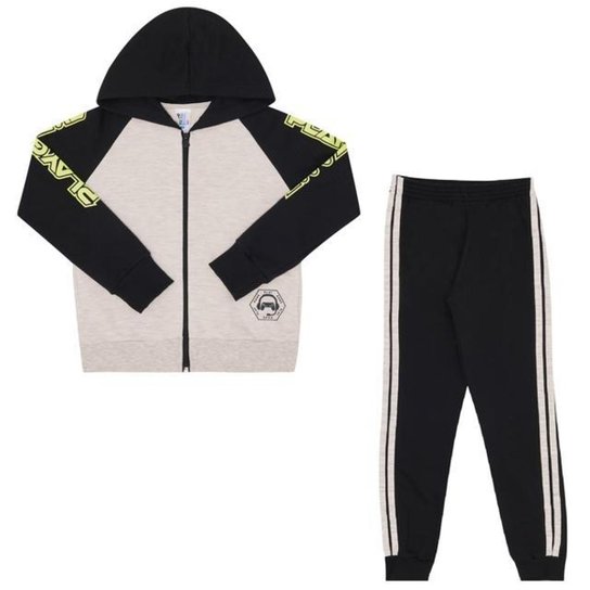 Conjunto Moletom Infantil Menino Pulla Bulla Ref. 49779