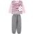Conjunto Moletom Infantil SEM CAPUZ / Menina Roupas de Inverno - Rosa