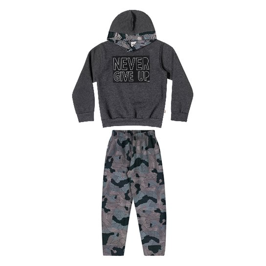 Conjunto Moletom Juvenil Elian Estampado Capuz Blusa + Calça Masculino - Chumbo é ruim? Conjunto Moletom Juvenil Elian Estampado Capuz Blusa + Calça Masculino - Chumbo é boa?
