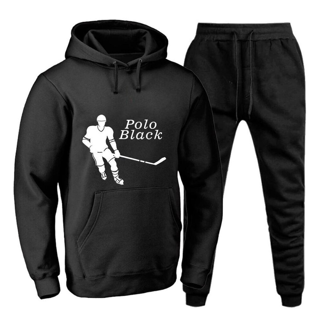 Conjunto Moletom Masculino Canguru Capuz Macio e Confortavel