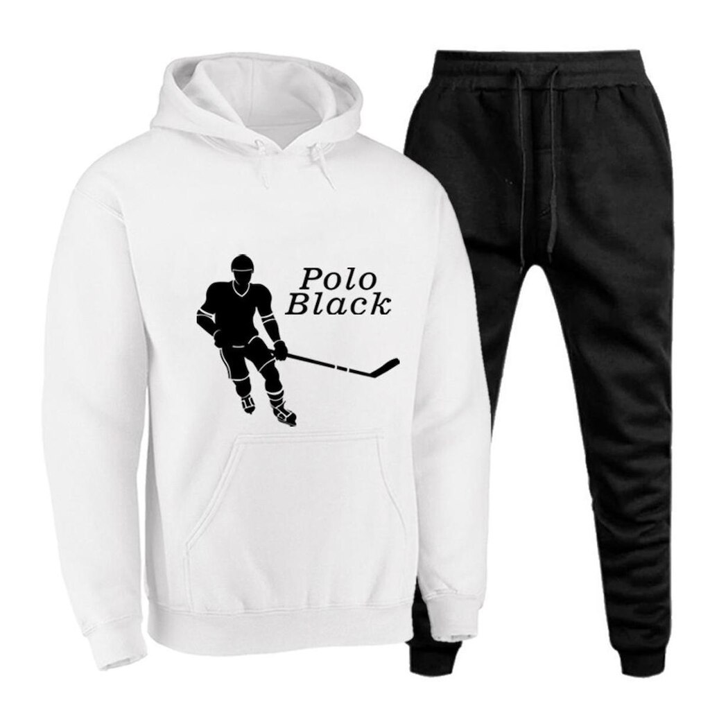 Conjunto Moletom Masculino Canguru Capuz Macio e Confortavel