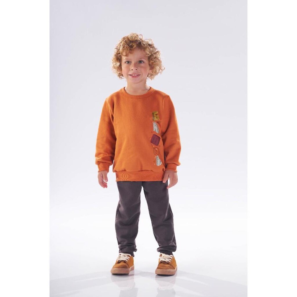 Conjunto Moletom Masculino Infantil Pulla Bulla Ref. 49665