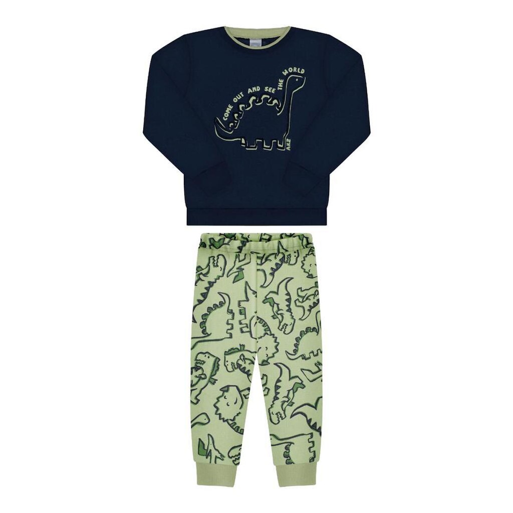 Conjunto Moletom Menino Dinossauro Alakazoo Ref. 65227