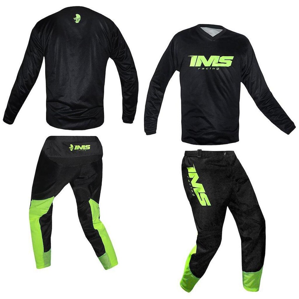 Conjunto Mx Preto/ Fluor