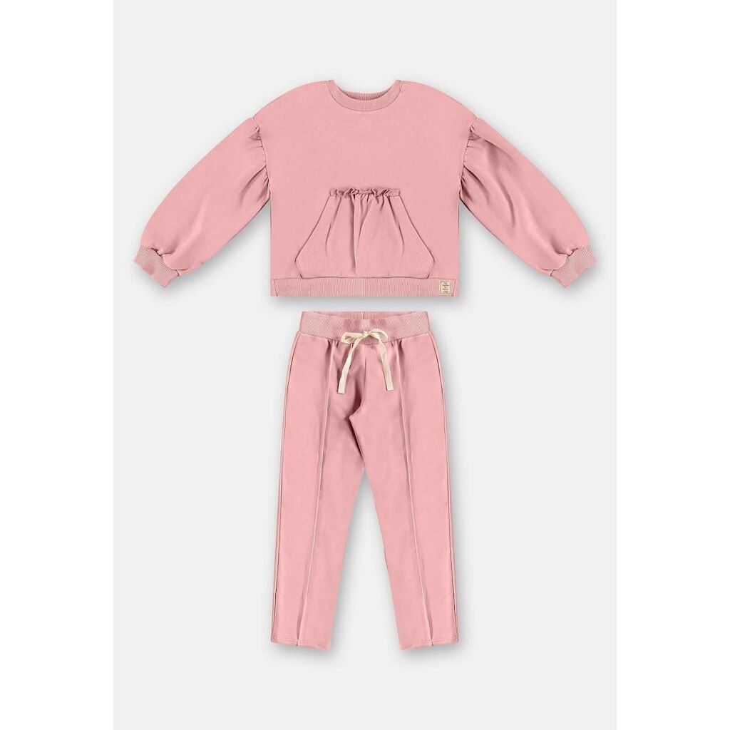 Conjunto Nature Infantil Feminino com Blusão e Calça Up Baby