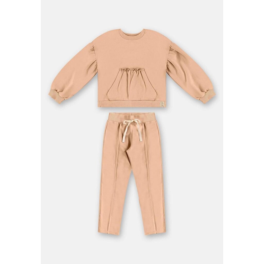 Conjunto Nature Infantil Feminino com Blusão e Calça Up Baby