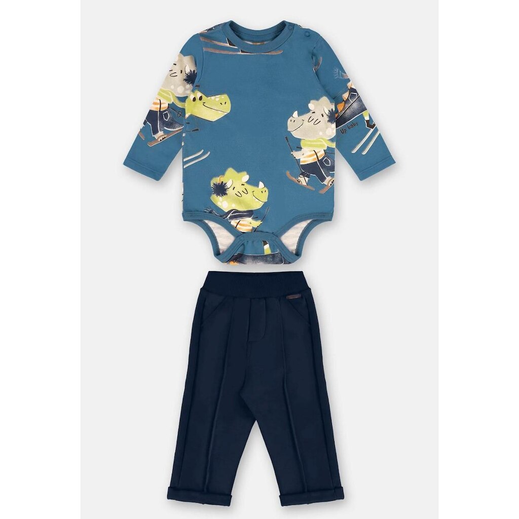 Conjunto para Bebê Menino com Body e Calça Up Baby
