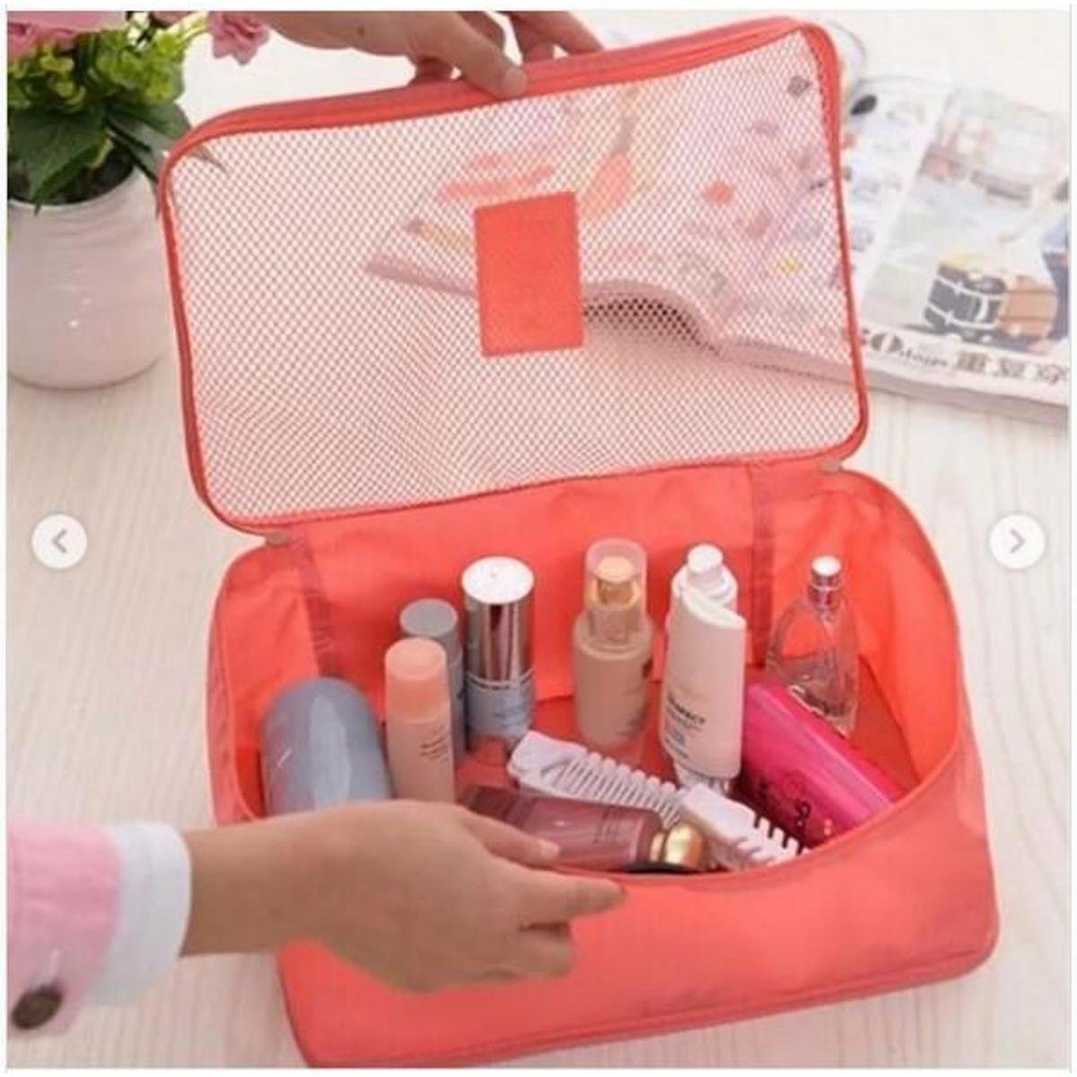 Conjunto Pratico Kit Organizador De Mala Viagem Impermeável: 6 Peças Diversas é boa?