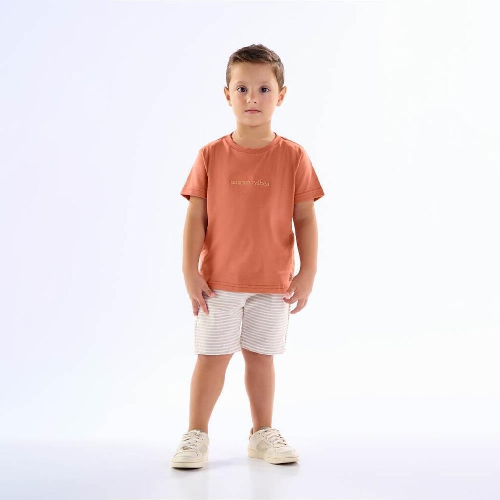 Conjunto Primeiros Passos Menino - Ferrugem - 50678-1086