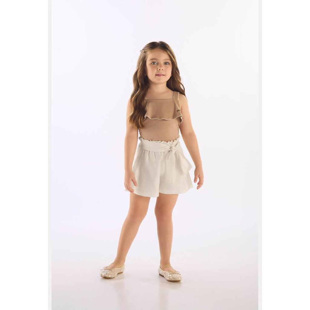 Conjunto Regata Algodão Short Linho Up Baby