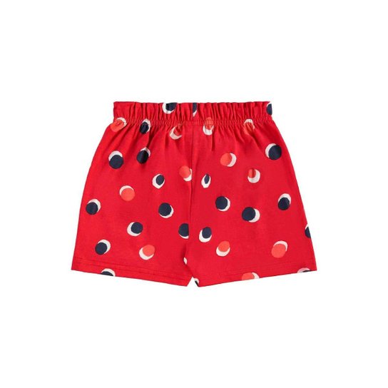 Conjunto Regata Cropped e Short Bee Loop
