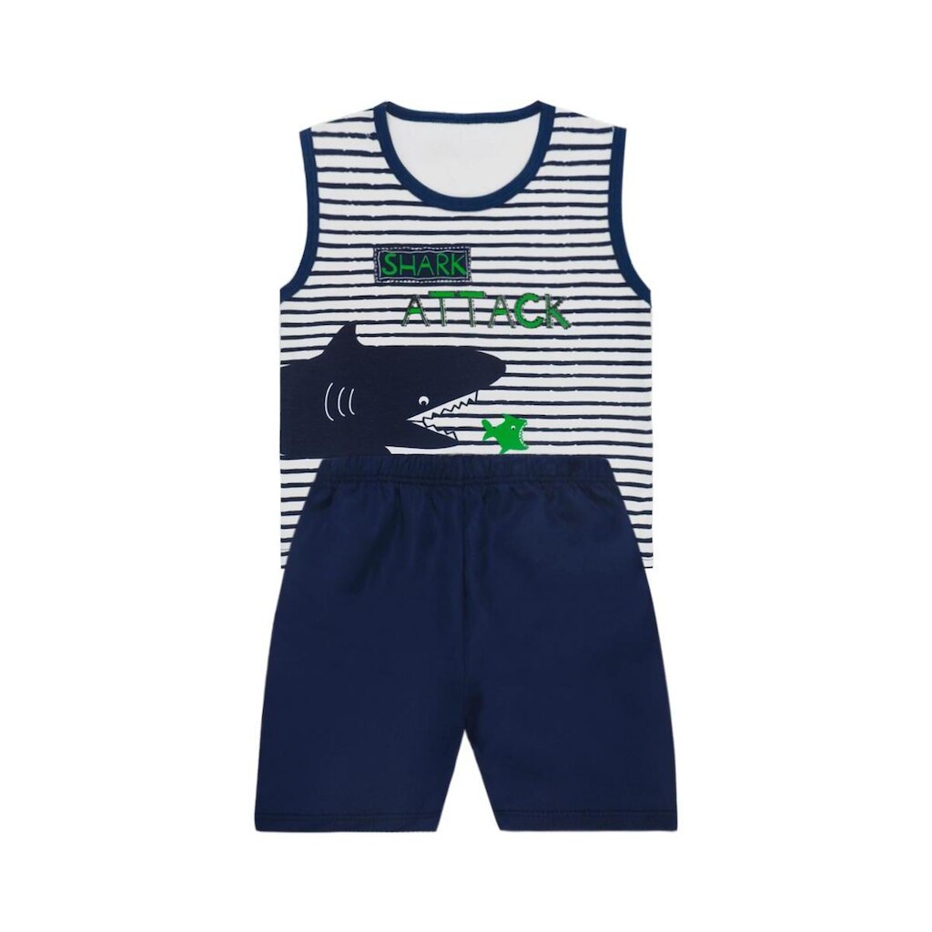 Conjunto Regata de Tubarão e Bermuda - Destak