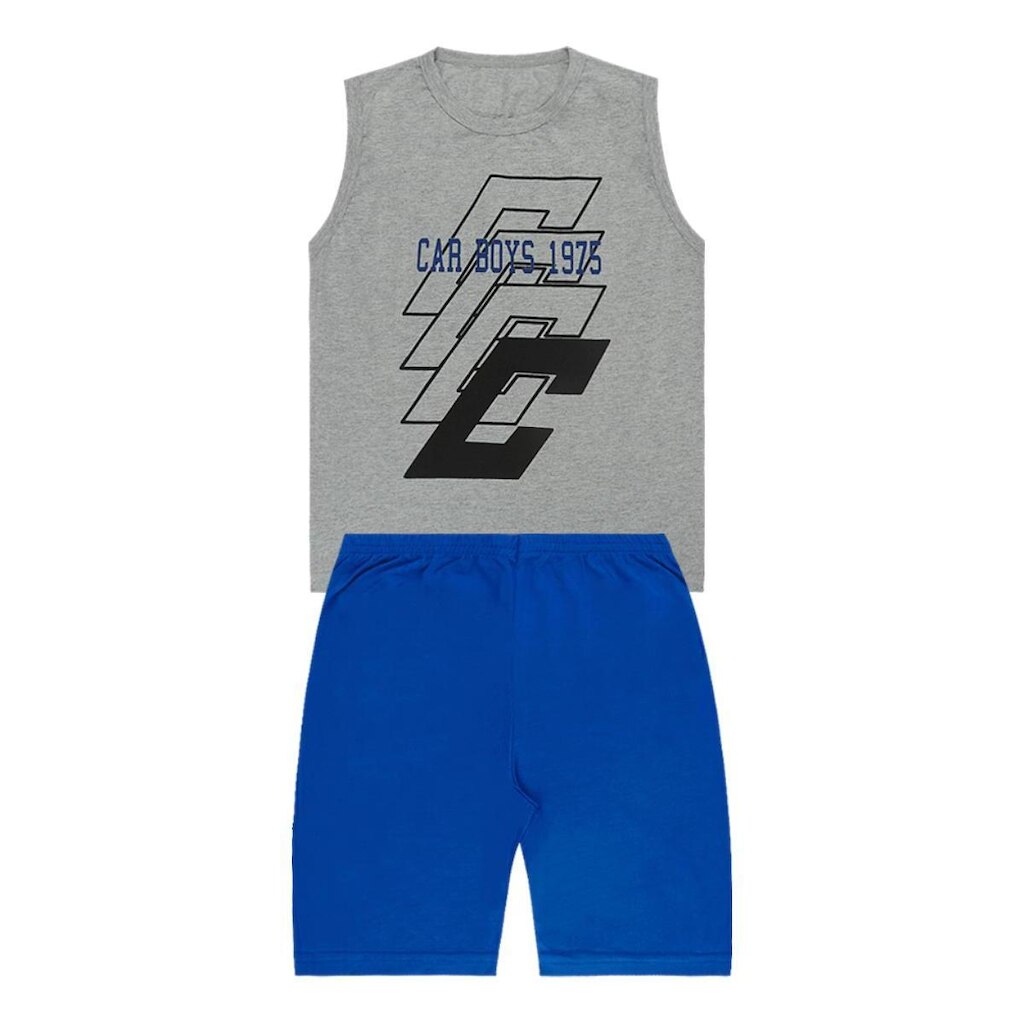 Conjunto Regata e Bermuda Azul - Big Bless