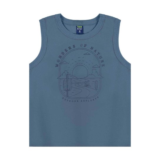 Conjunto Regata e Bermuda Menino Bee Loop