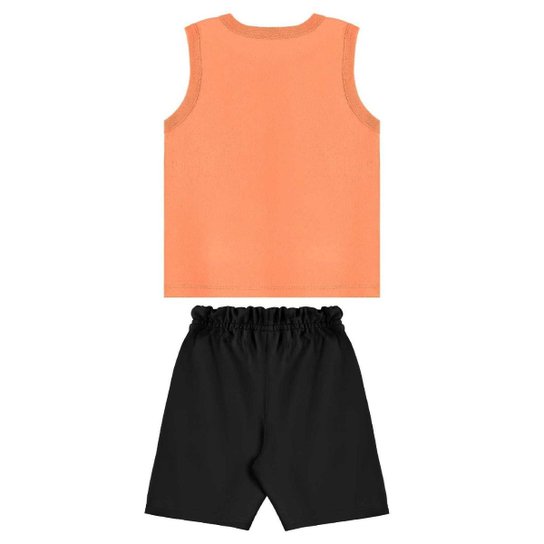 Conjunto Regata e Bermuda Menino Bee Loop