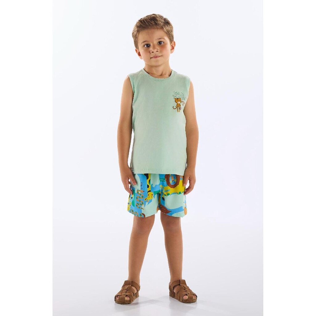 Conjunto Regata e Short Infantil Up Baby