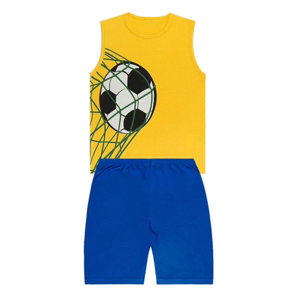 Conjunto Regata Futebol e Bermuda - Big Bless