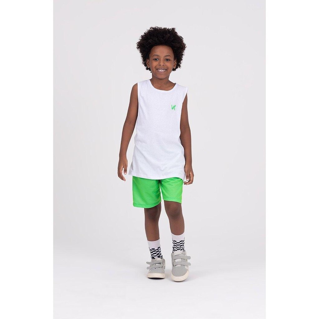 Conjunto Regata Infantil Aplique Neon