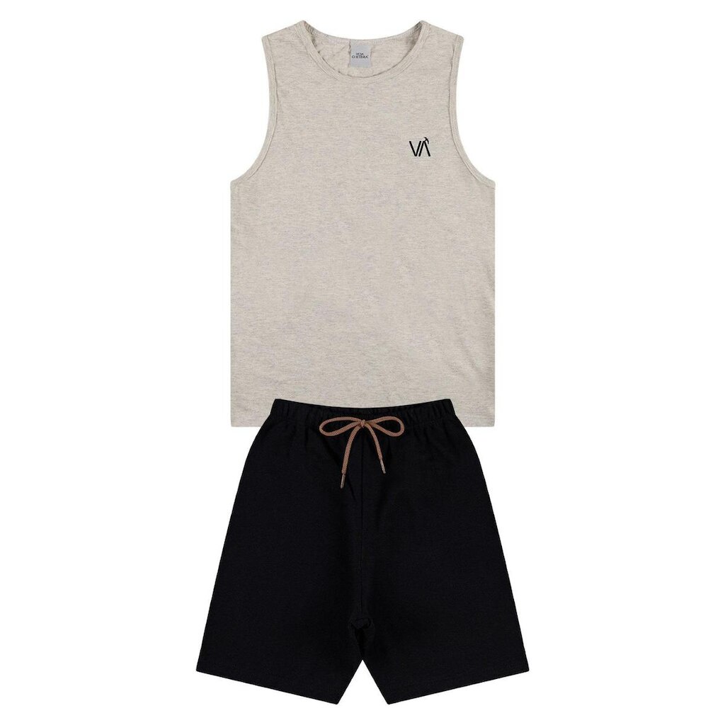 Conjunto Regata Infantil Menino Essencial Mescla