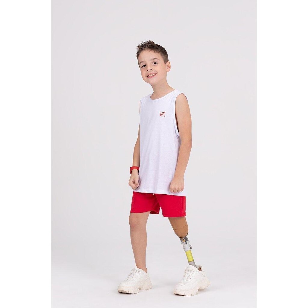 Conjunto Regata Infantil Vida Costeira Branco