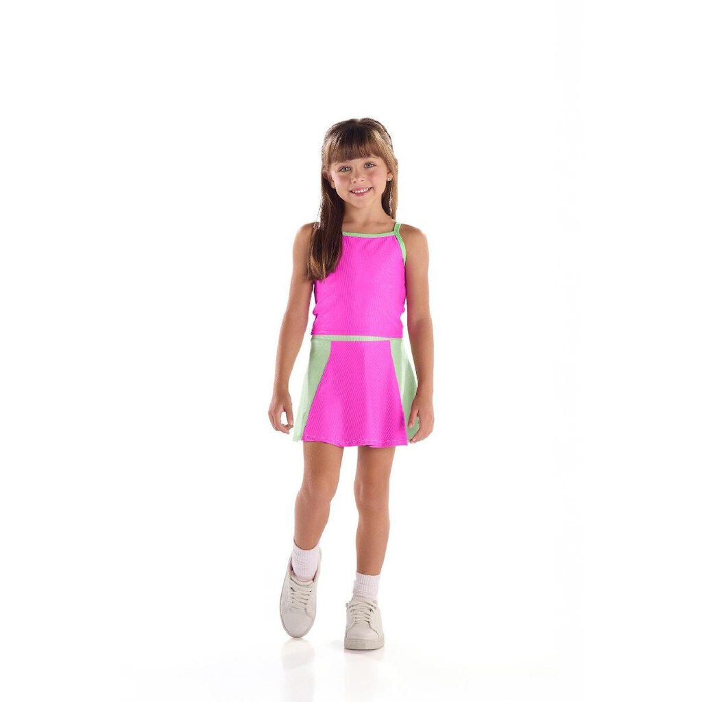 Conjunto Regata Saia Short Interno Quimby