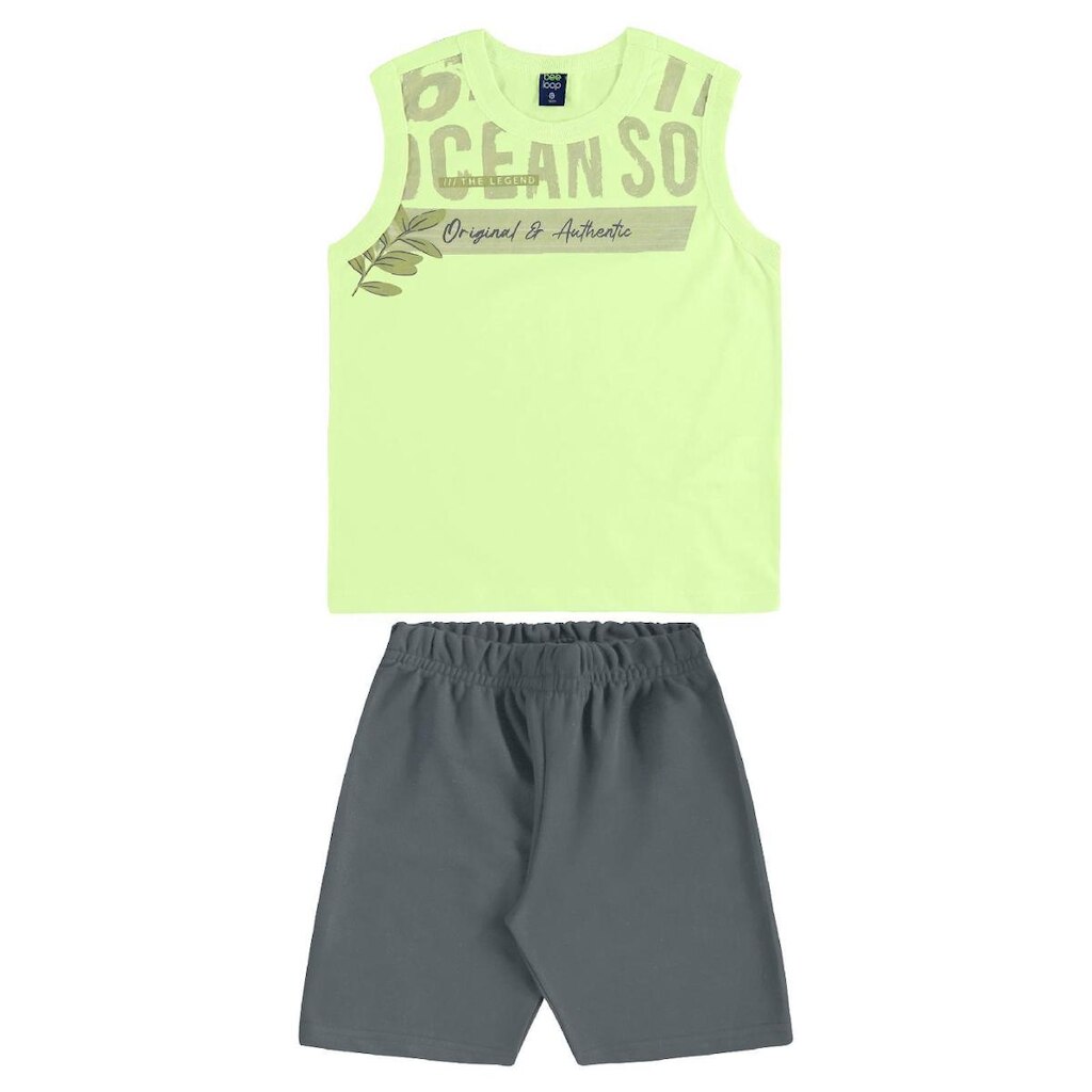 Conjunto Regata Tropical Bermuda Bee Loop