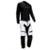 Conjunto Roupa Amx Cross One Preto Branco Calça Camisa Trilha Motocross - Preto+Branco