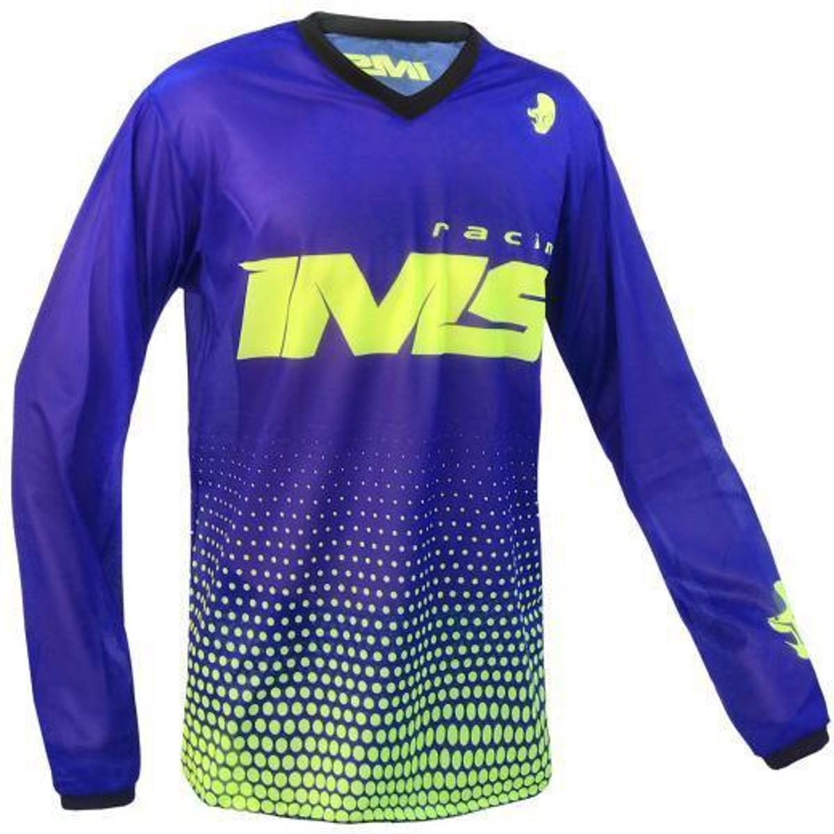 Conjunto Roupa Ims Mx Trilha Calca+camisa Off Road - Azul | Netshoes