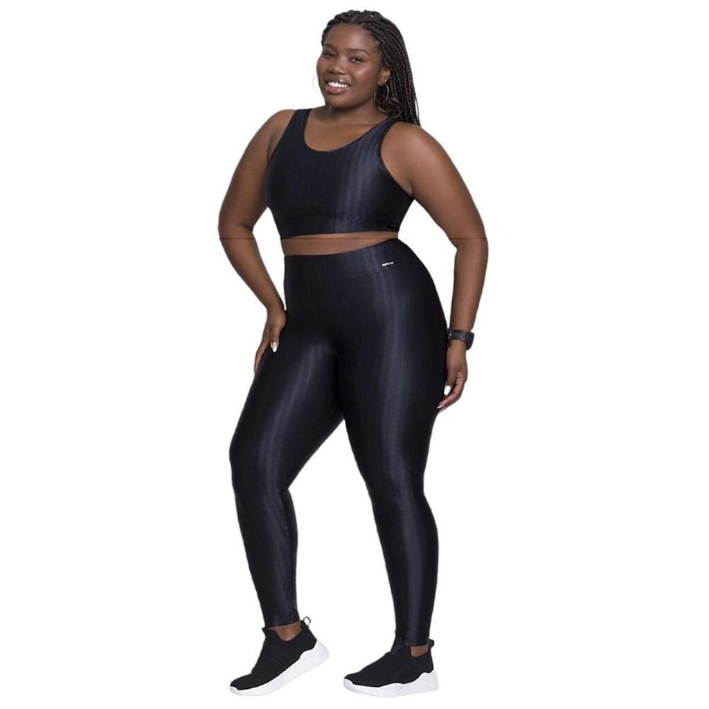 Conjunto Selene Top + Legging 3D Plus Size Femini