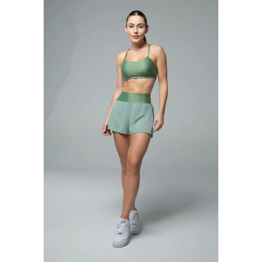 Conjunto Short e Top Feminino Rush Labrun