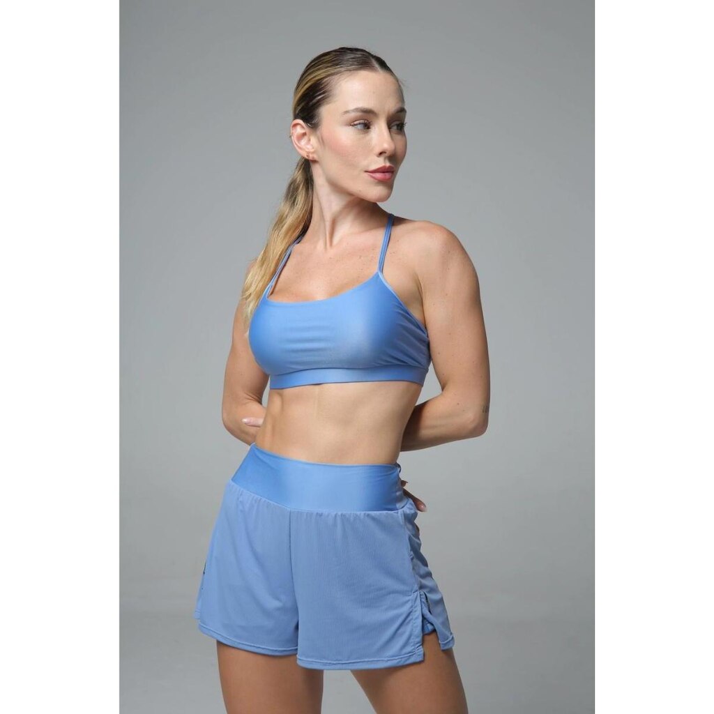 Conjunto Short e Top Feminino Rush Labrun